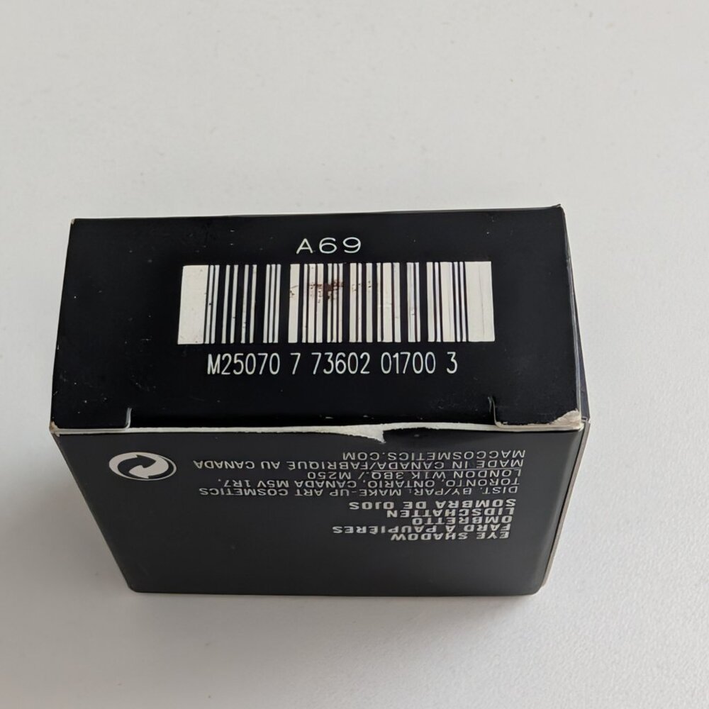 MAC Eye Shadow Powder Single PARFAIT AMOUR (frost) .05oz / 1.5g Full Size Boxed - Picture 8 of 8